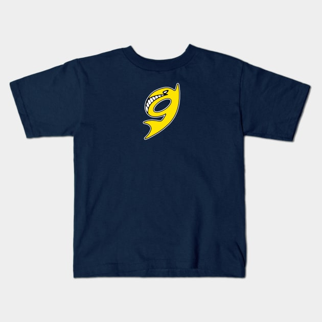 Engine Nine Whale Kids T-Shirt by Javier Casillas